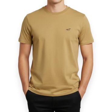 Franela Hollister Mostaza