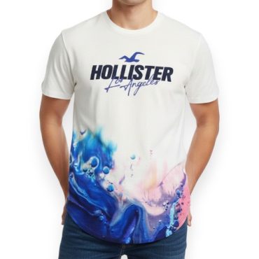 Franela Hollister Estampada