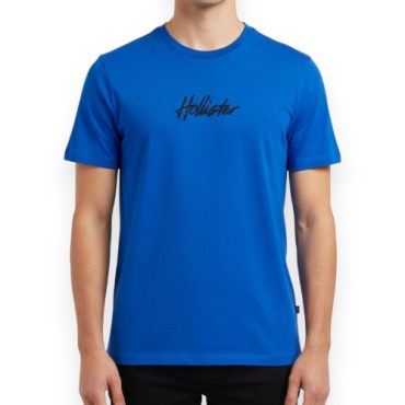 Franela Hollister azul