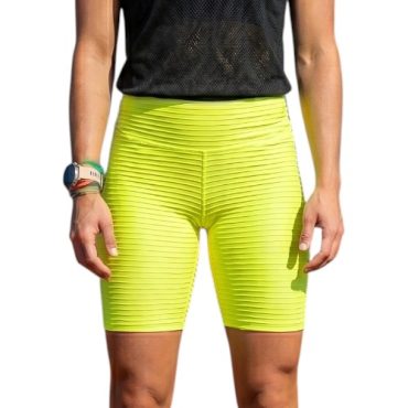 Short Biker amarillo Neon