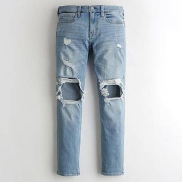 Jean Hollister Advanced Stretch Skinny Super Roto Azul Claro