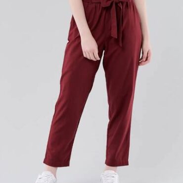 Pantalón Vinotinto Hollister #AB036