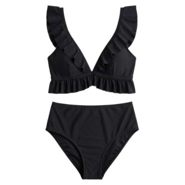 Traje de baño negro