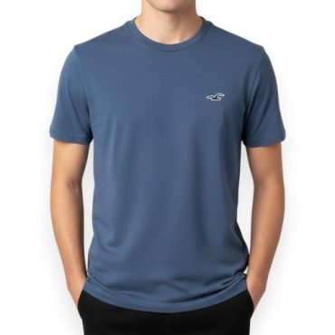 Franela Hollister Azul Naval