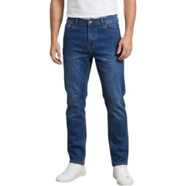Jean RR Rígido Azul Medio