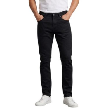 Pantalón de Caballero Negro Stretch