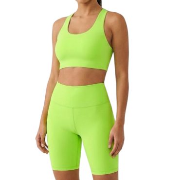 Conjunto deportivo biker verde