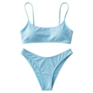 Traje de Baño Azul Cielo