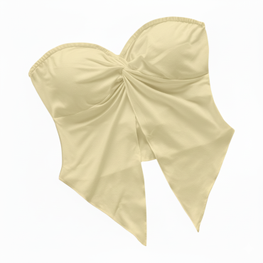 Top straple amarillo