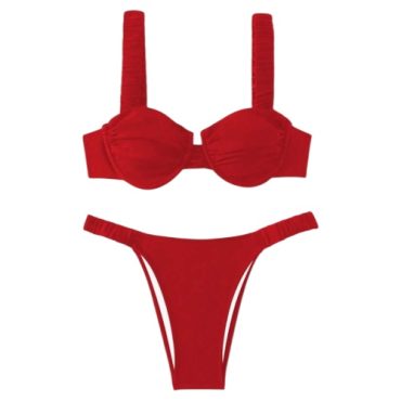 Traje de Baño Rojo Varilla