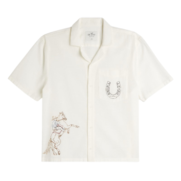 Camisa Hollister Boxy Crop Fit Herradura