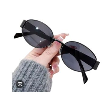 Lentes de Sol Negro de Dama