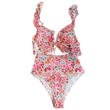 Traje de Baño Entero Estampado