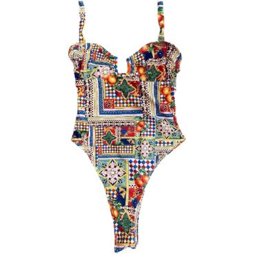 Traje de Baño entero estampado