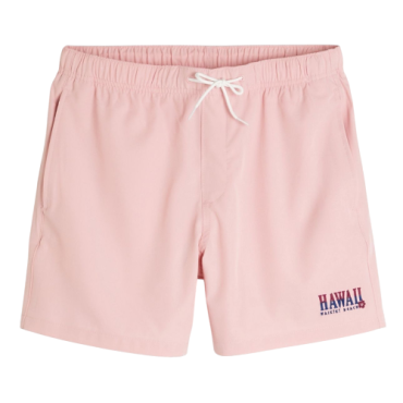 Short Playero Hollister rosa