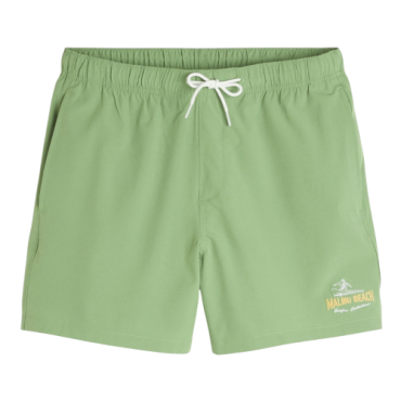 Short Playero Hollister verde