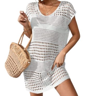 Vestido Tejido Blanco