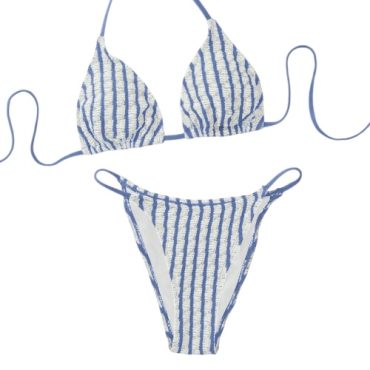 Traje de baño Estampado Rayas