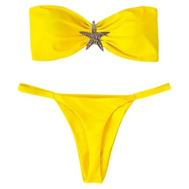 Traje de baño amarillo