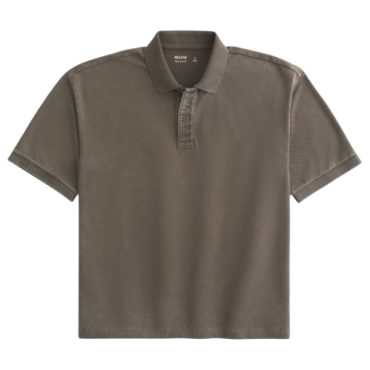 Chemise Hollister Crop Fit Marrón