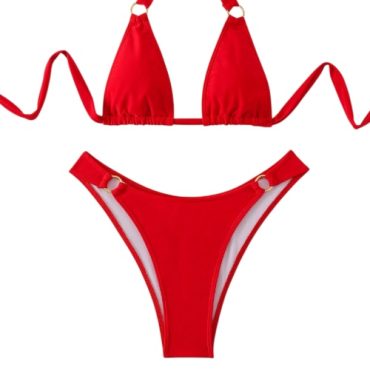 Traje de Baño Triangulo Rojo