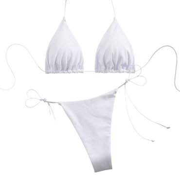 Traje de Baño Semi Hilo Blanco