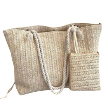 Bolso Beige Playero