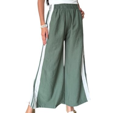 Pantalón Verde de Rayas