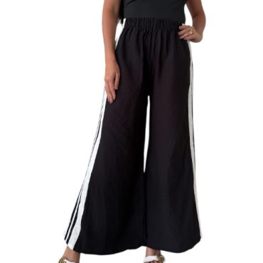 Pantalón Negro de Rayas