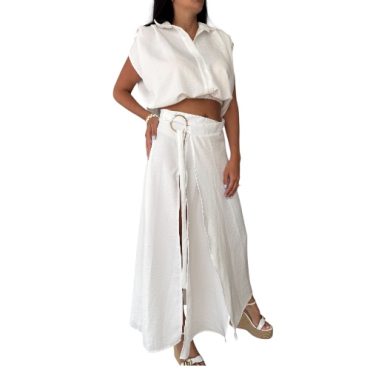 Conjunto Falda Blanca