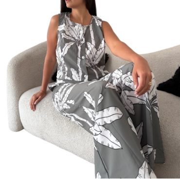 Conjunto Estampado Verde