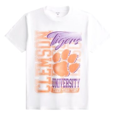 Franela Hollister Tigers blanca