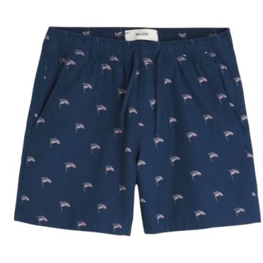 Bermuda Hollister Lino Azul USA