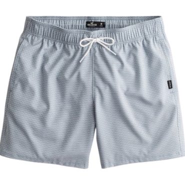 Short playero Hollister estampado