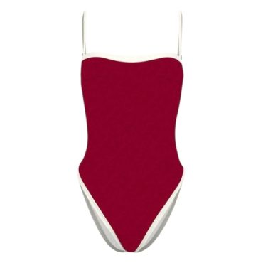 Traje de Baño Entero Rojo