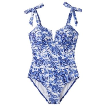 Traje de Baño Entero Estampado