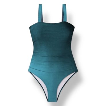 Traje de Baño Entero Azul Degrade