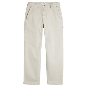 Pantalón Hollister Gris Loose Stretch