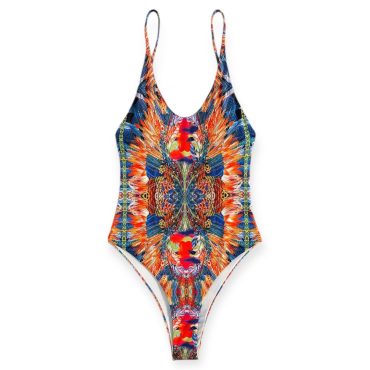 Traje de Baño Entero Estampado