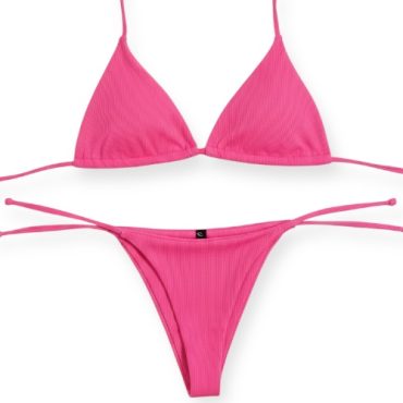 Traje de Baño Triangulo Fucsia