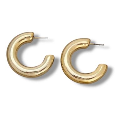 Argollas Doradas Grandes