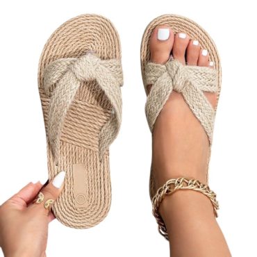 Sandalias Beige