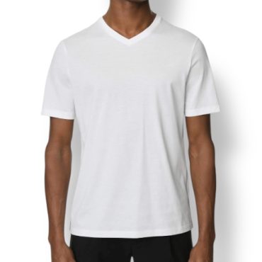 Franela Blanca Perry Ellis