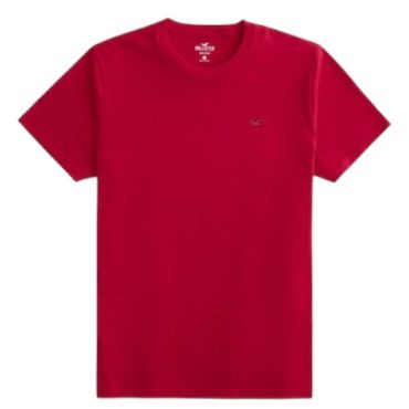 Franela Roja Hollister Core Fit