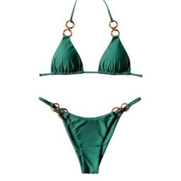 Traje de Baño Triángulo Verde