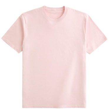 Franela Hollister Rosa -Heavyweight Boxy fit