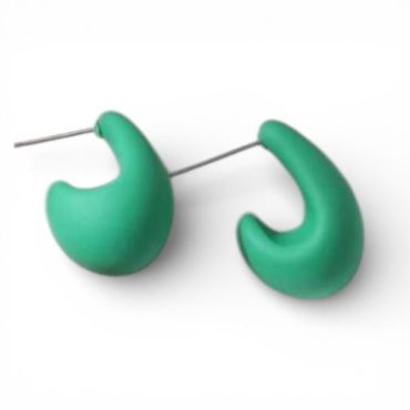 Zarcillos Gota Verde