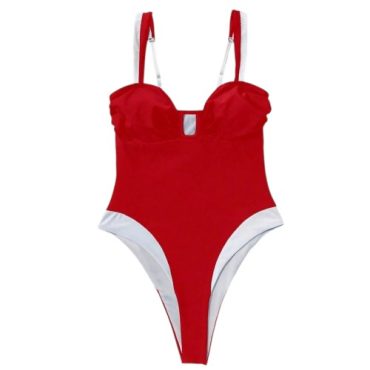 Traje de Baño Entero Rojo