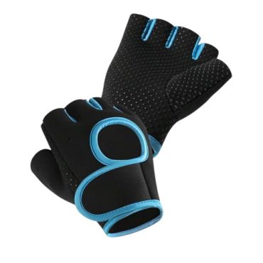 Guantes Deportivos Borde Azul