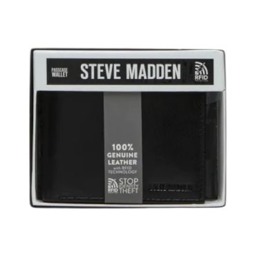 Billetera Negra Steve Madden